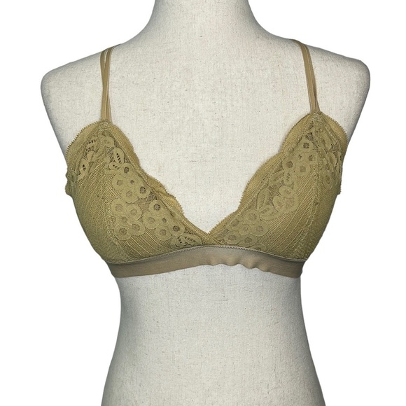 Aerie Lace Boho‎ Style Racerback Bralette Size Medium - Picture 1 of 5